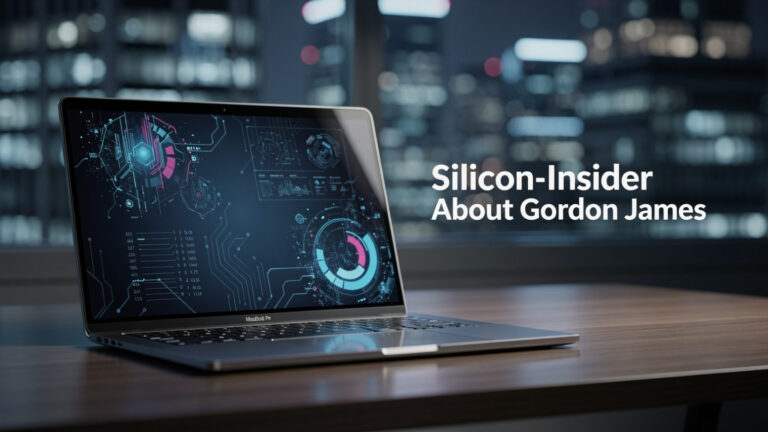 Silicon-Insider About Gordon James